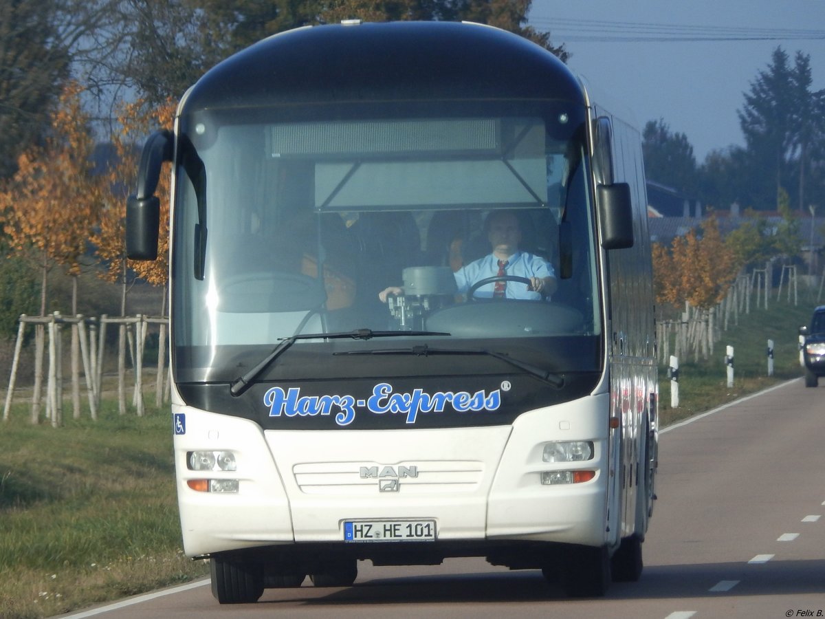 MAN Lion's Regio von Harz-Express aus Deutschland im Harz.