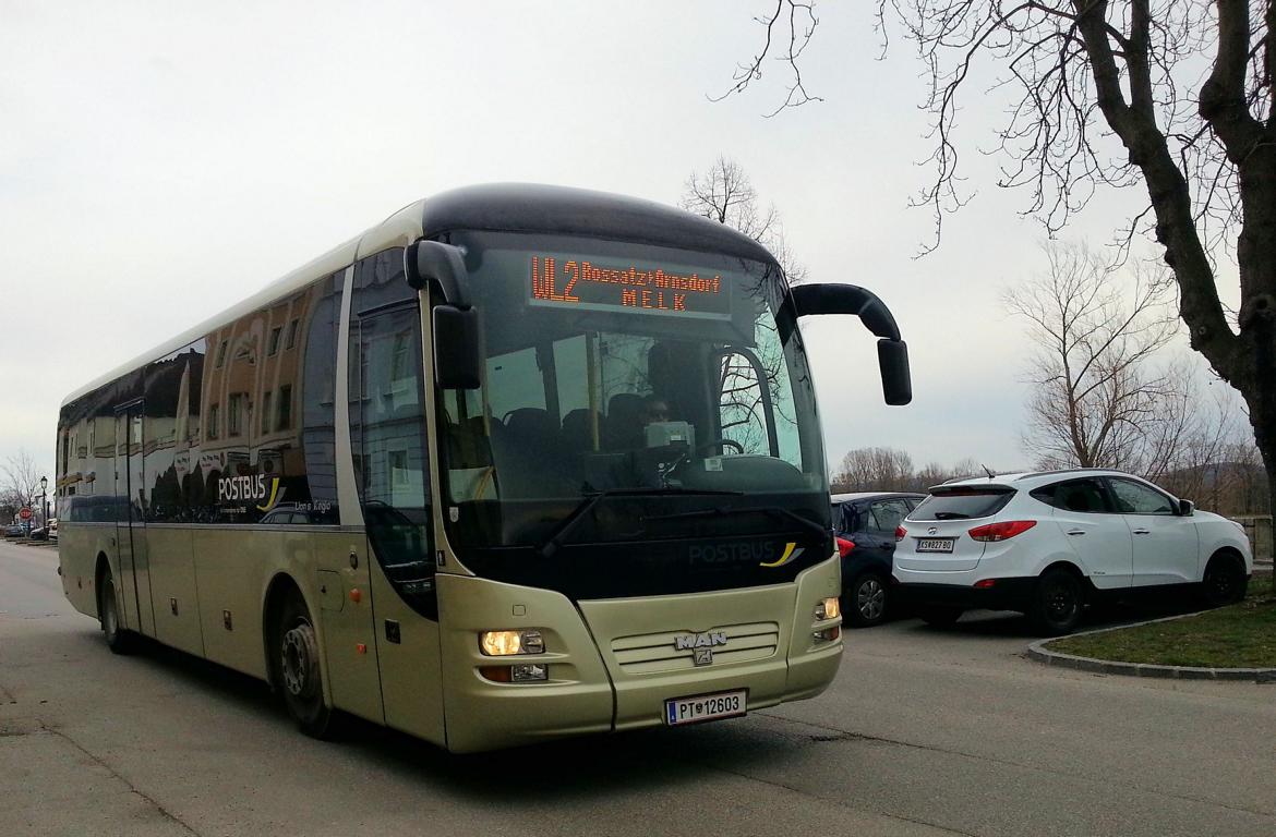 MAN Lion`s Regio von den BB 03/2018 bei Krems gesehen.