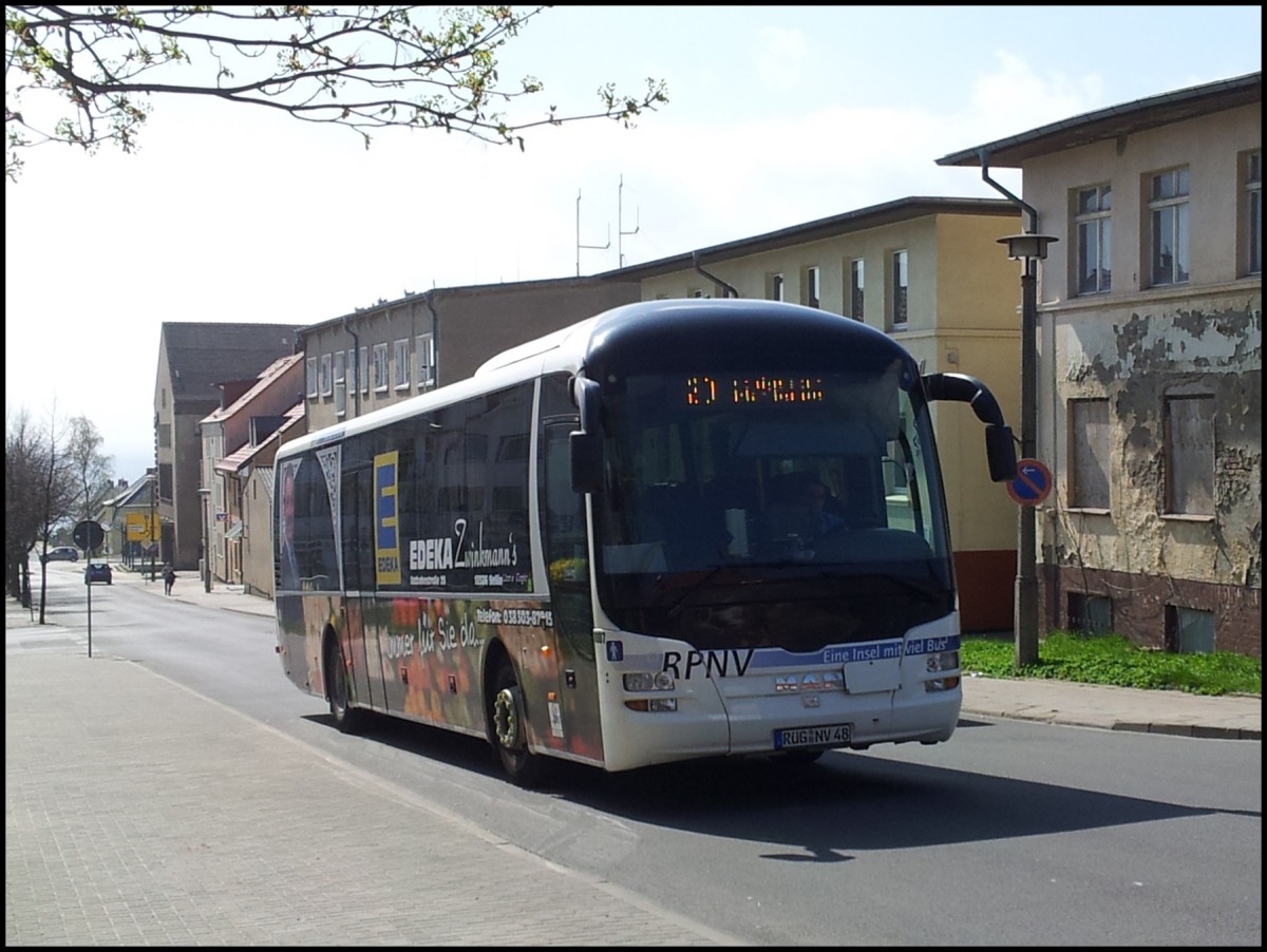 MAN Lion's Regio der RPNV in Sassnitz.