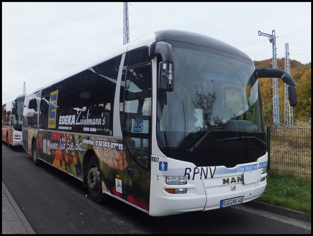 MAN Lion's Regio der RPNV in Sassnitz.