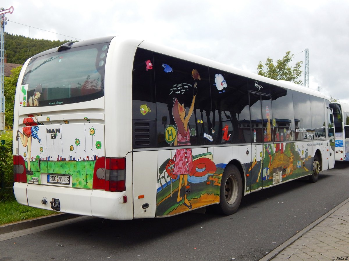 MAN Lion's Regio der VVR in Sassnitz.