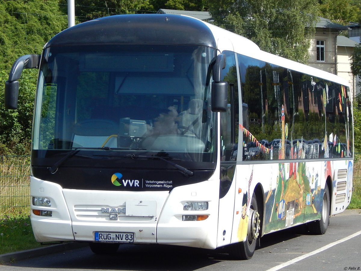 MAN Lion's Regio der VVR in Sassnitz.