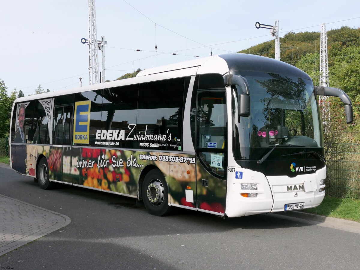 MAN Lion's Regio der VVR in Sassnitz.