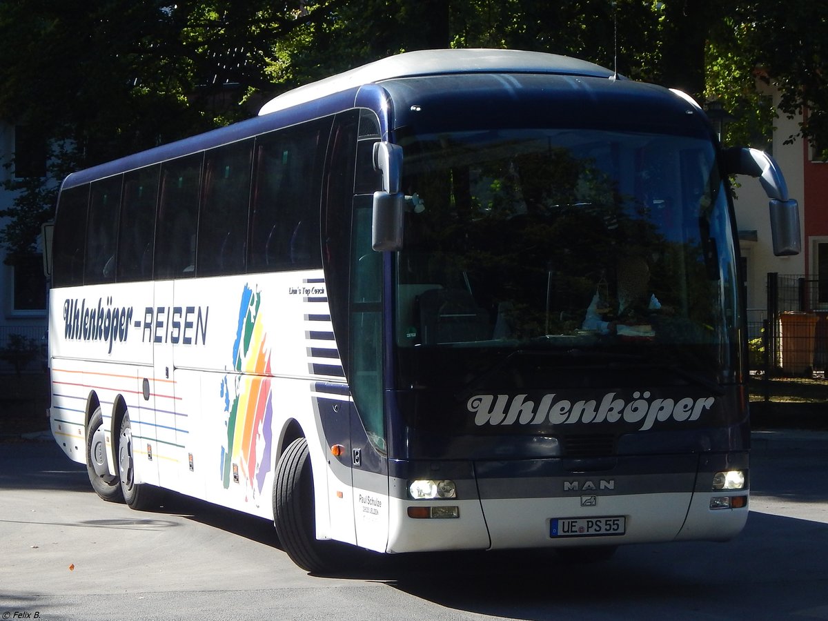 MAN Lion's Top Coach von Uhlenköper Reisen aus Deutschland in Heringsdorf.