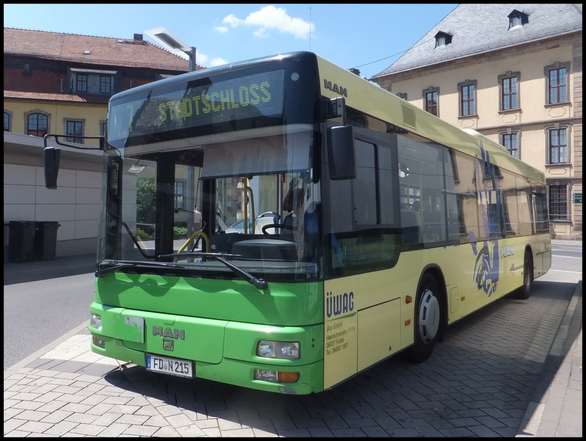 MAN Niederflurbus 2. Generation der WAG in Fulda.