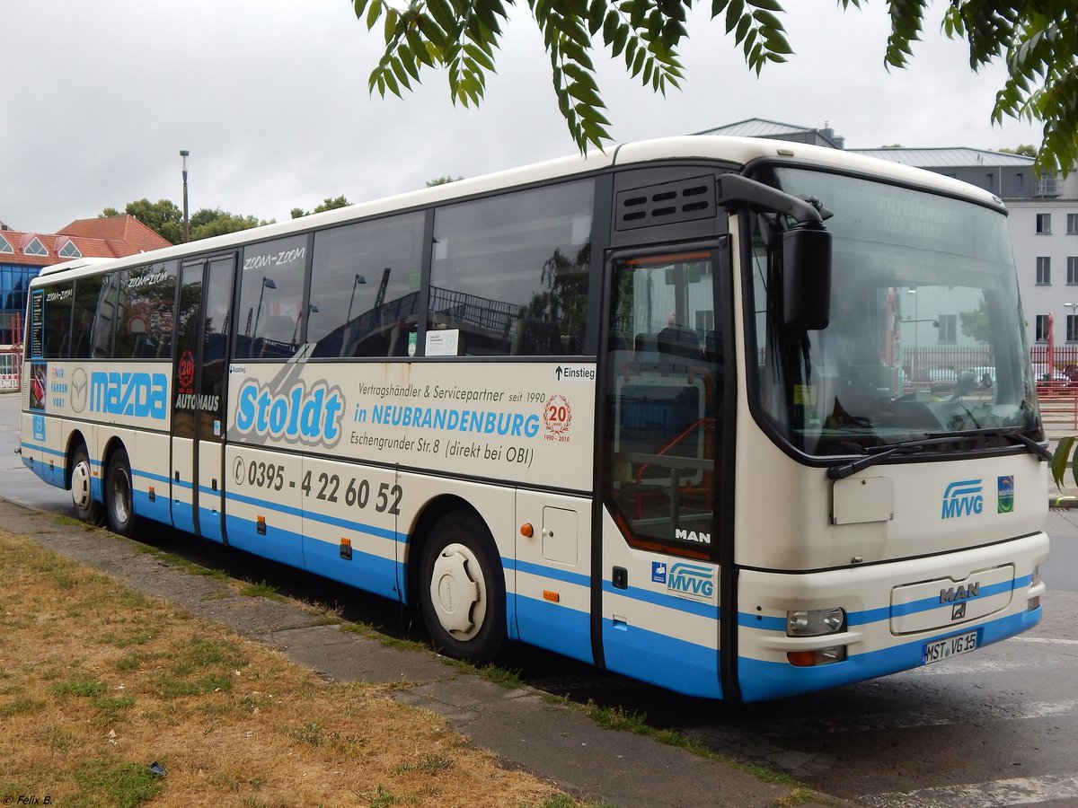 MAN ÜL 313 der MVVG in Neubrandenburg.