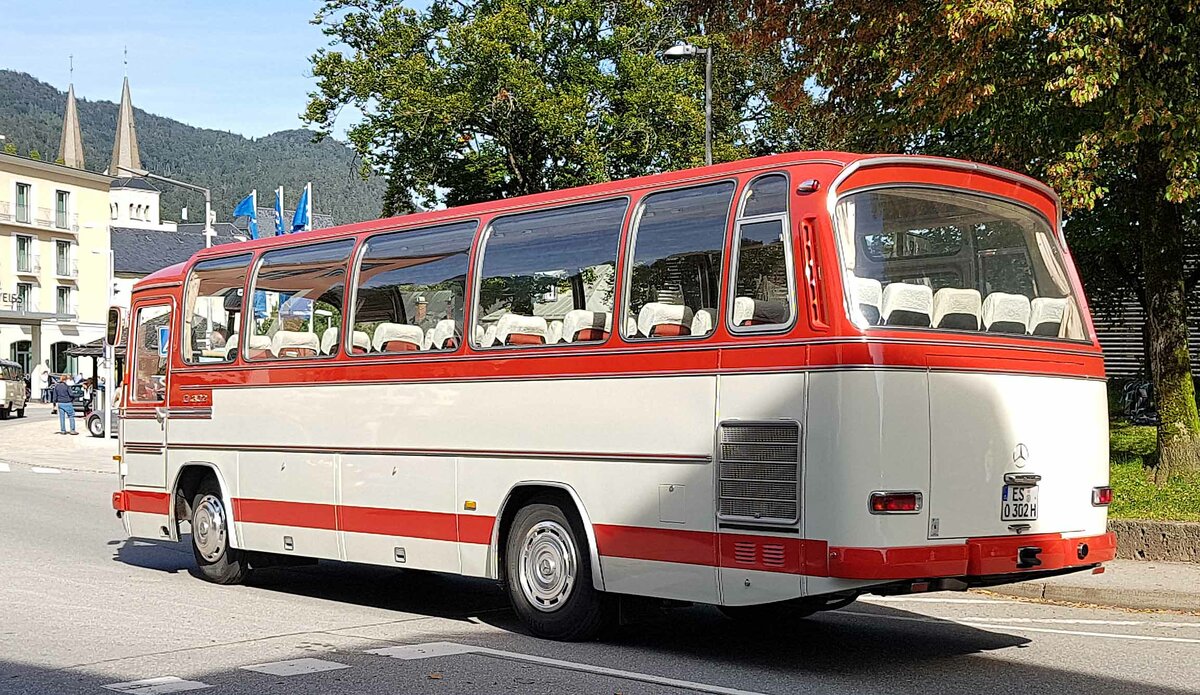 MB O 302 von PULAY-Reisen unterwegs in Berchtesgaden im September 2022