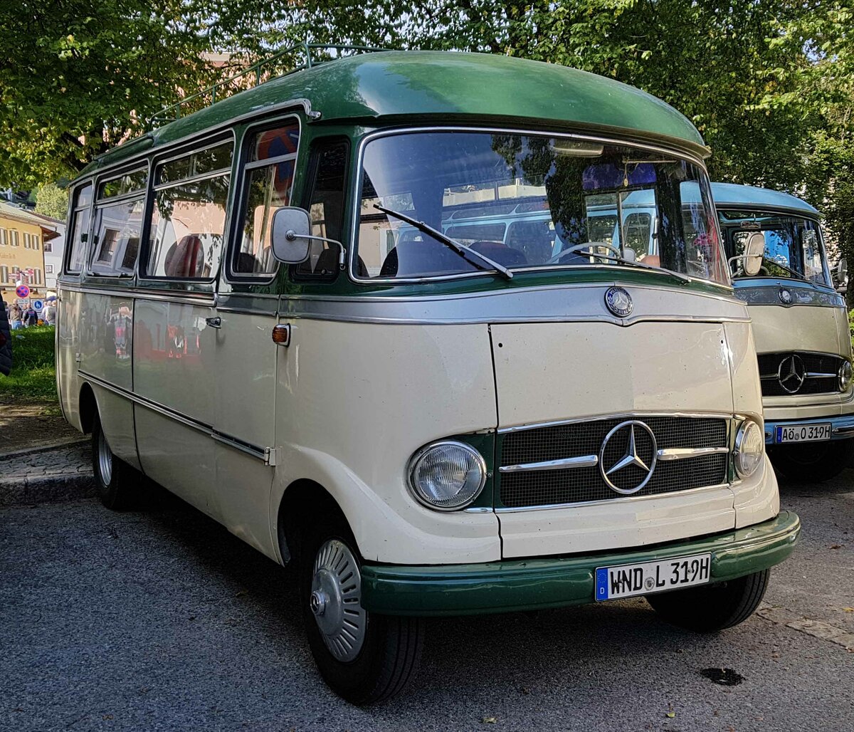 MB O 319 D, gesehen im September 2022 in Berchtesgaden