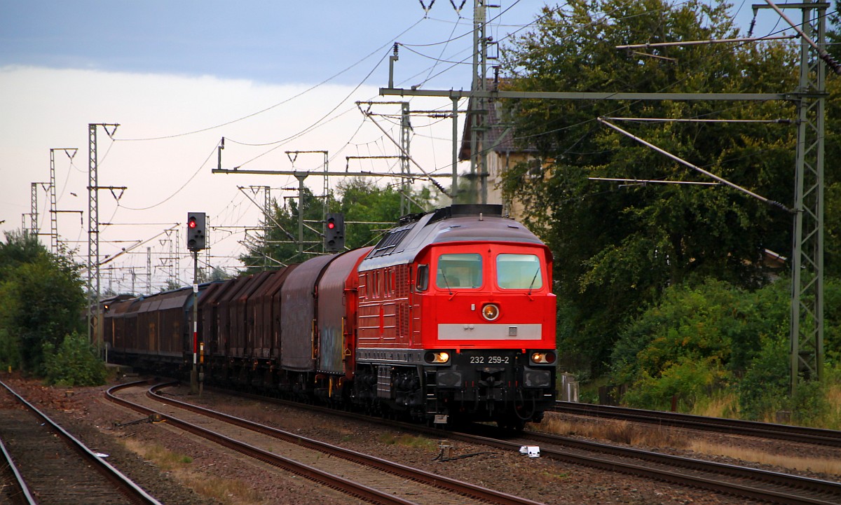 MBU 2014: DB 232 259-2 Schleswig 30.07.2014