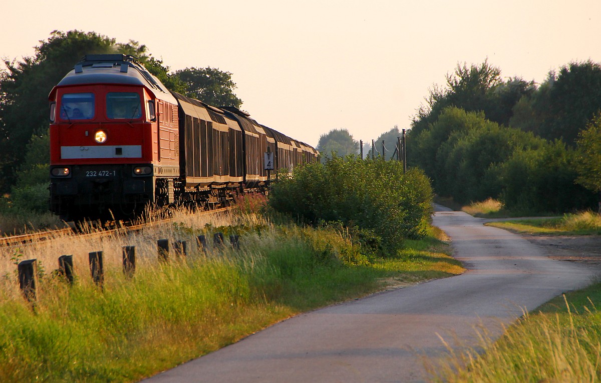 MBU 2014: DB 232 472-1 Jbek/Jyderupweg 29.07.2014