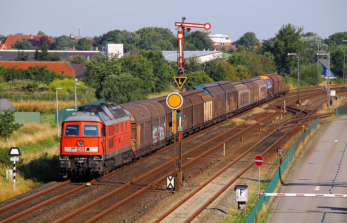 MBU 2014: DB 232 668-4 Niebüll 22.07.2014