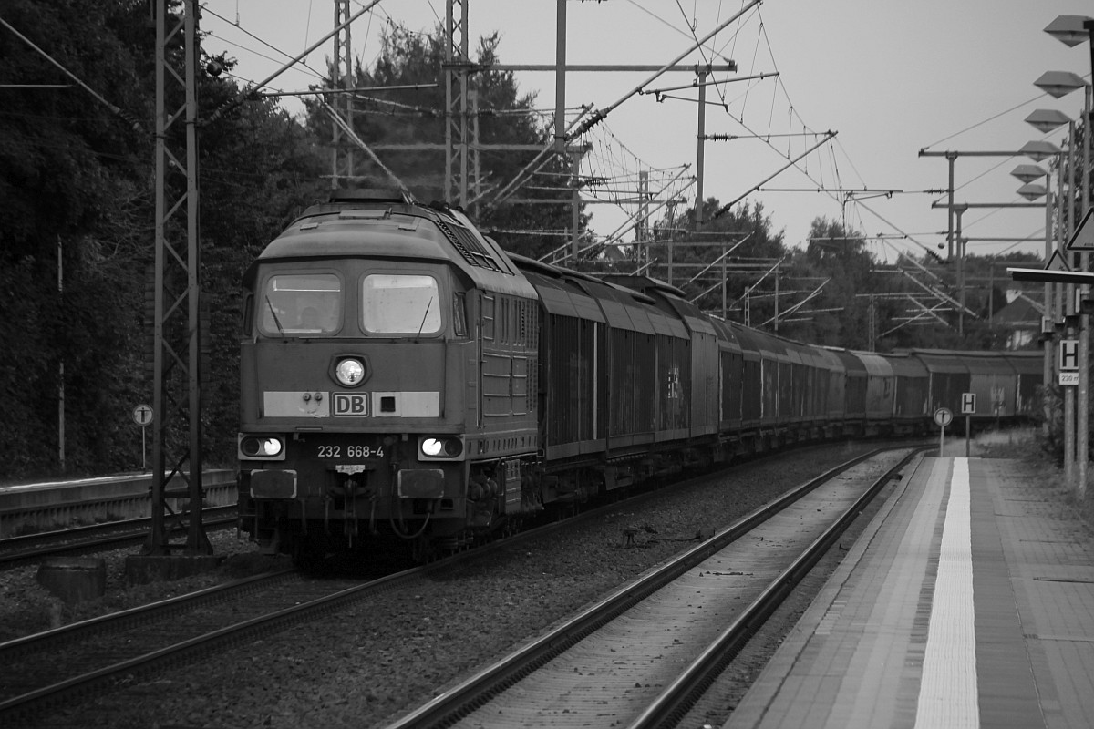 MBU 2014: DB 232 668-4 Schleswig 24.07.2014 