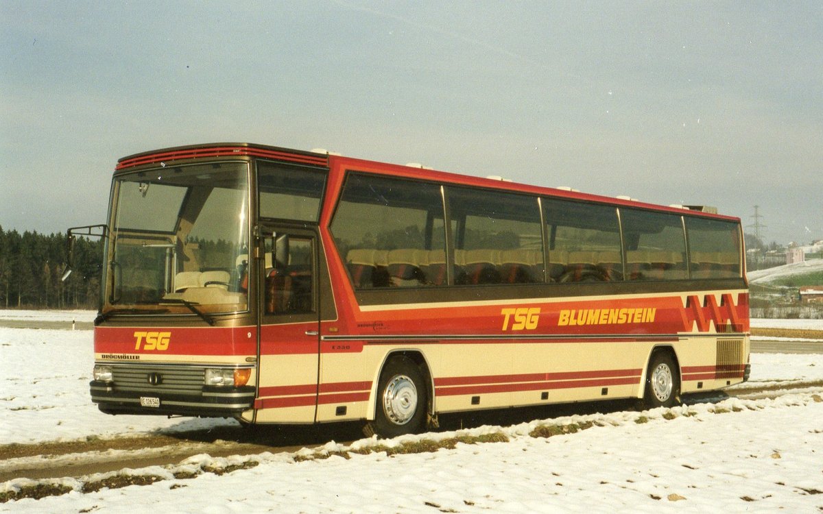 (MD105) - Aus dem Archiv: TSG Blumenstein - Nr. 9/BE 126'540 - Drgmller im November 1991 in Thierachern