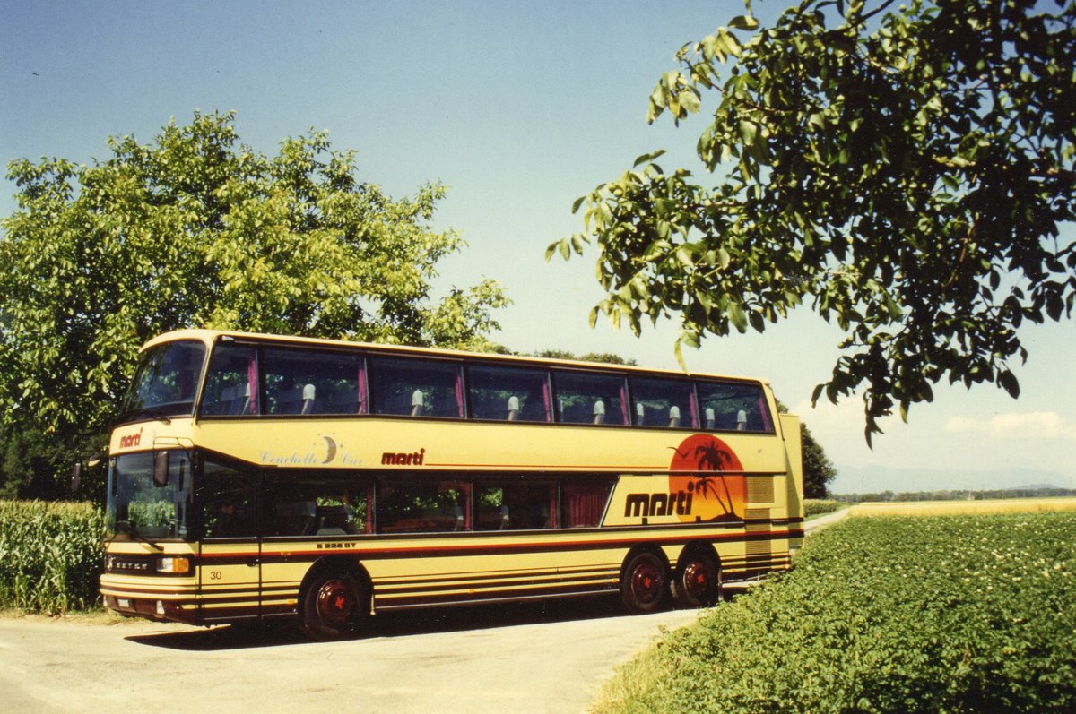 (MD131) - Aus dem Archiv: Marti, Kallnach - Nr. 30 - Setra im Juli 1989