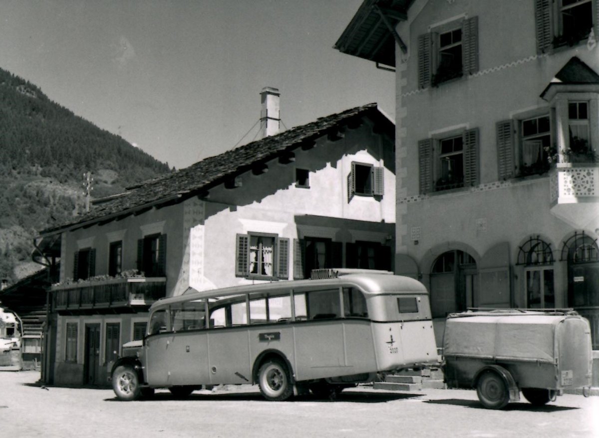 (MD195) - Aus dem Archiv: PTT-Regie - P 2020 - Saurer/Saurer um 1960