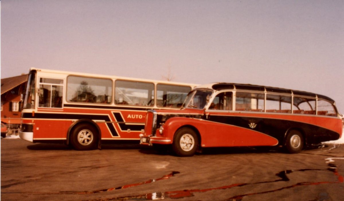 (MD209) - Aus dem Archiv: ASKA Aeschi - Nr. 9/BE 26'724 - Saurer/R&J um 1980