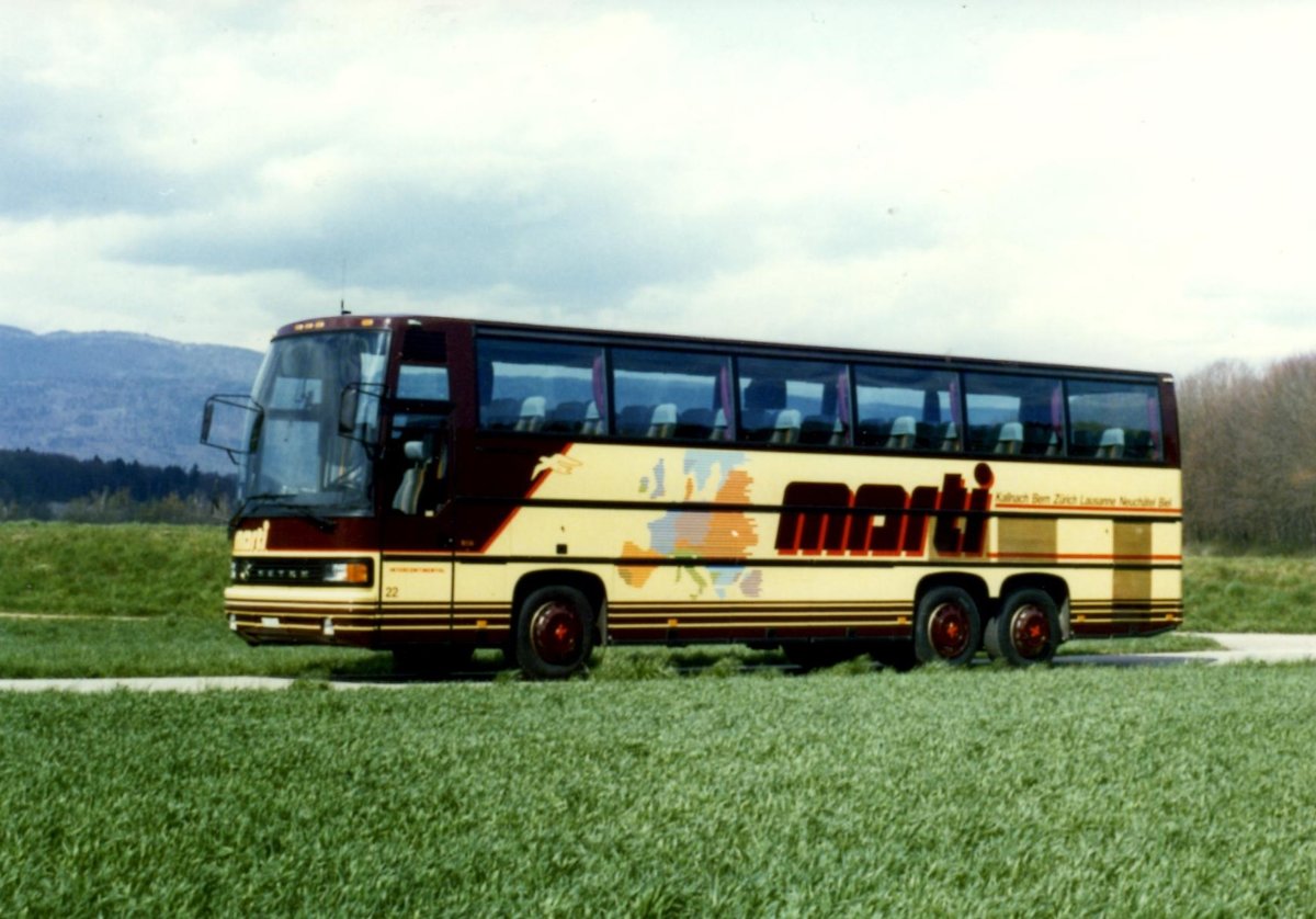 (MD242) - Aus dem Archiv: Marti, Kallnach - Nr. 22/BE 102'222 - Setra um 1985