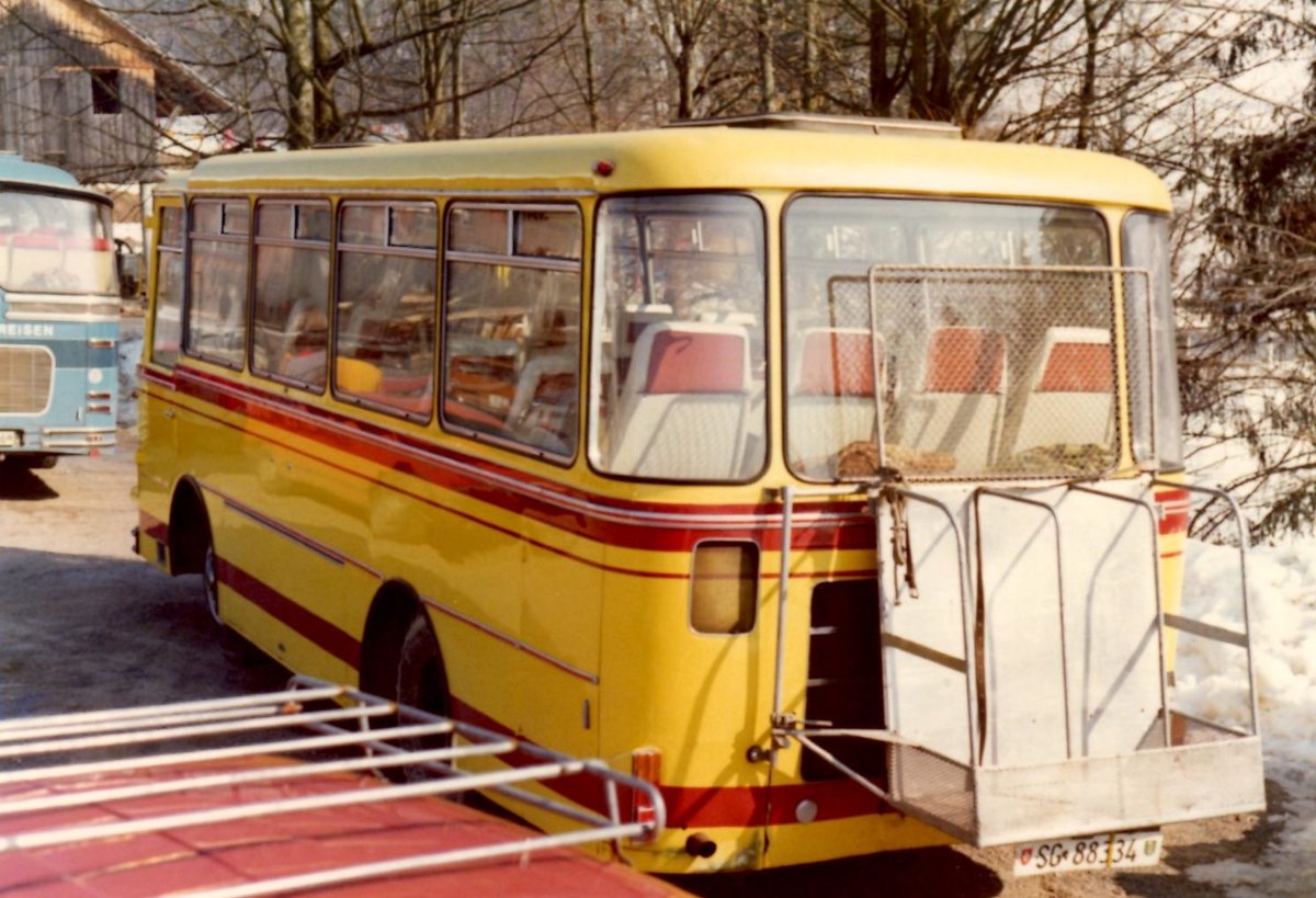 (MD354) - Aus dem Archiv: Zahner, Uznach - SG 88'334 - OM/Veronna im Jahr 1973