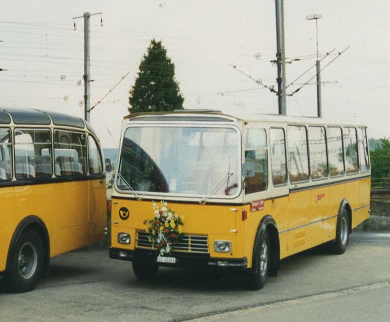 (MD378) - Aus dem Archiv: Gerber, Matzendorf - SO 41'241 - FBW/Gangloff (ex Schuler, Feusisberg; ex P 24'172) 