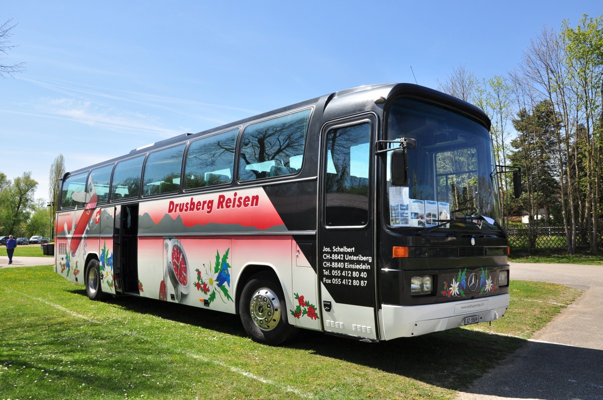 Mercedes Benz O 303 am 25.4.2015 in Wieselburg/Niedersterreich beim Oldtimertreffen der Fa.Kerschner gesehen.