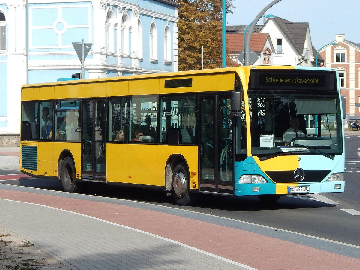 Mercedes Citaro I von B.B.-Reisen aus Deutschland in Neubrandenburg.