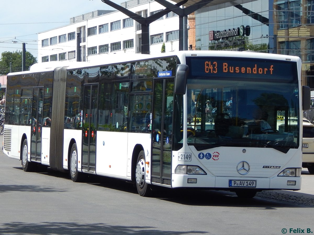 Mercedes Citaro I der Beelitzer Verkehrs- und Servicegesellschaft mbH in Potsdam.