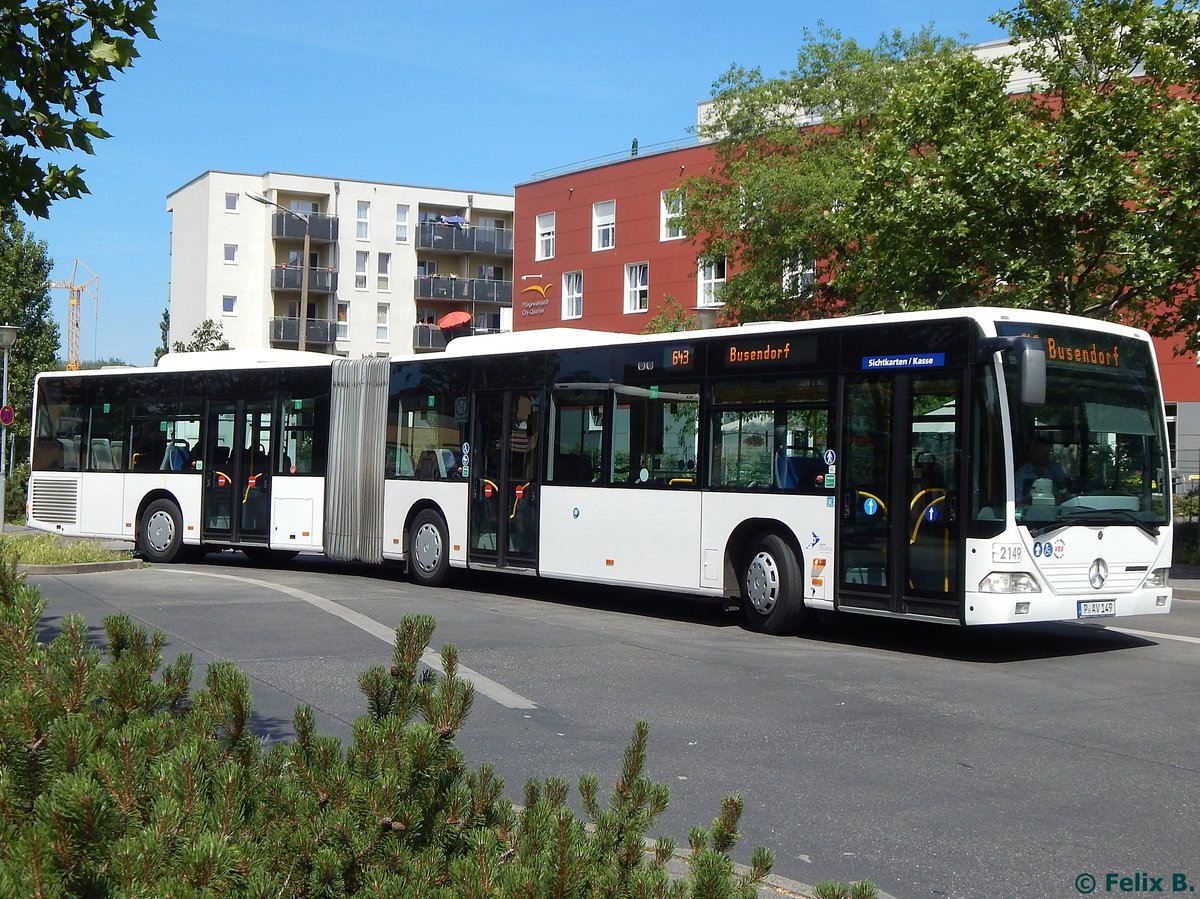 Mercedes Citaro I der Beelitzer Verkehrs- und Servicegesellschaft mbH in Potsdam.