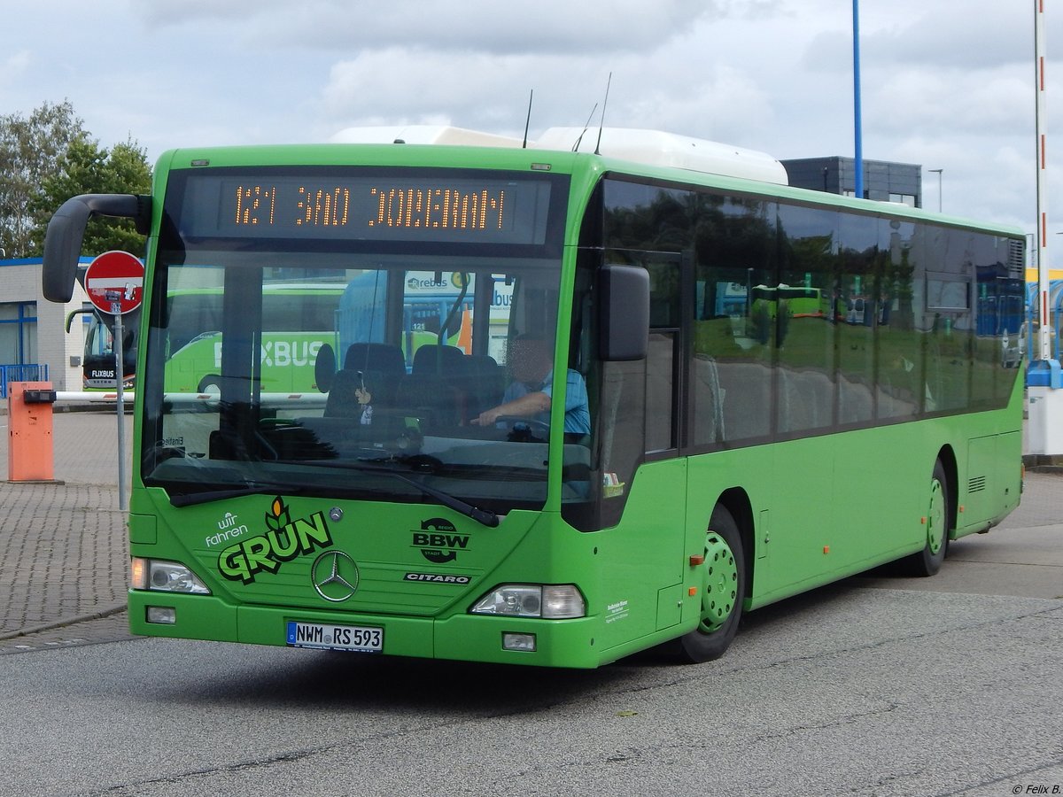 Mercedes Citaro I von BusBetriebe Wismar in Rostock.