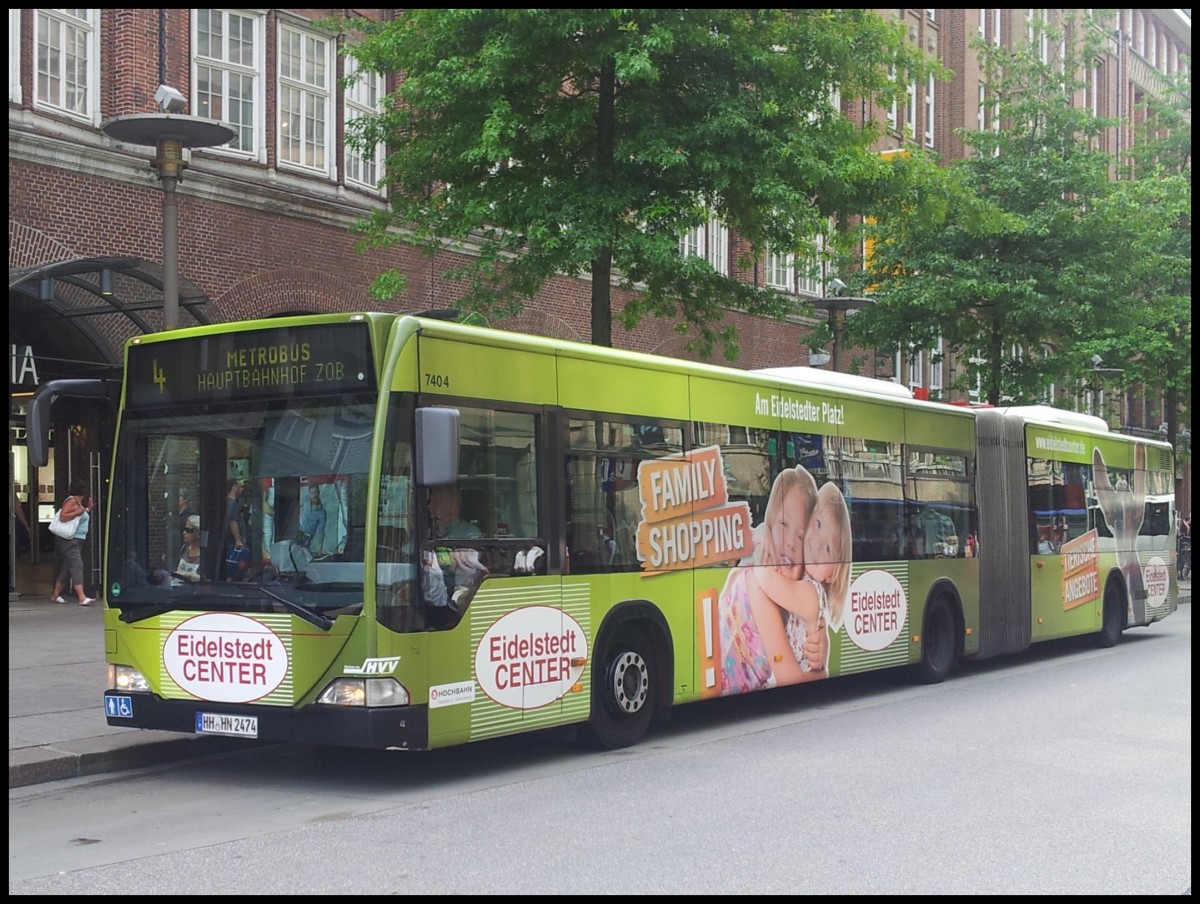 Mercedes Citaro I der Hamburger Hochbahn AG in Hamburg.