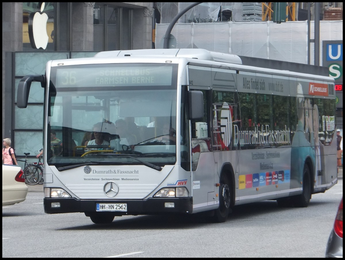 Mercedes Citaro I der Hamburger Hochbahn AG in Hamburg.