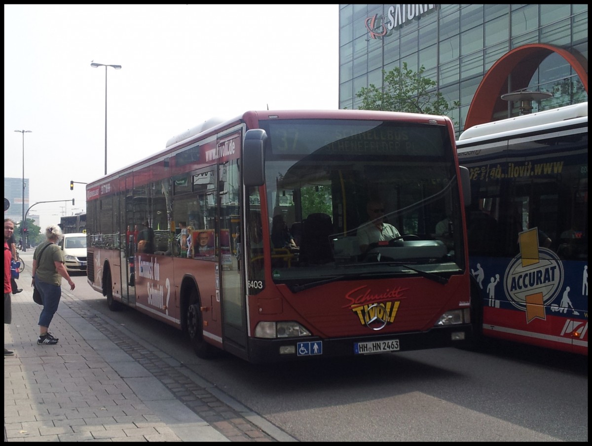 Mercedes Citaro I der Hamburger Hochbahn AG in Hamburg.