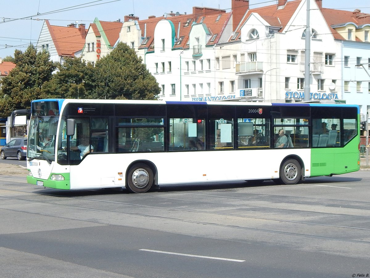 Mercedes Citaro I von PKS Szczecin aus Polen in Stettin. 