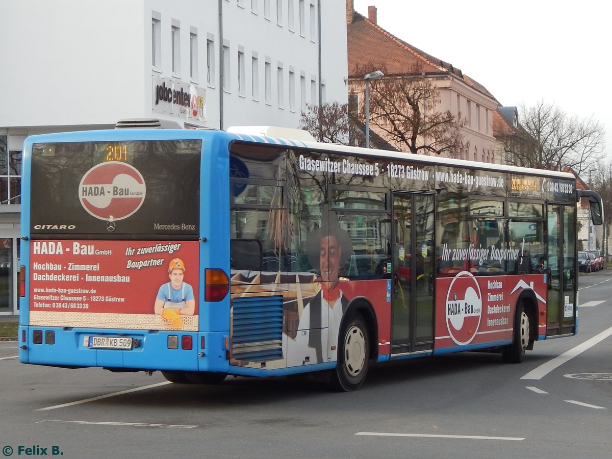 Mercedes Citaro I von Regionalbus Rostock in Güstrow.