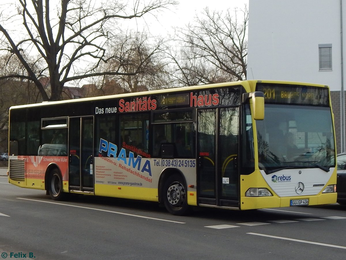 Mercedes Citaro I von Regionalbus Rostock in Güstrow.