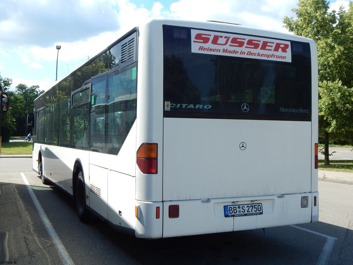 Mercedes Citaro I von Süsser aus Deutschland (ex Hochbahn) in Sindelfingen.