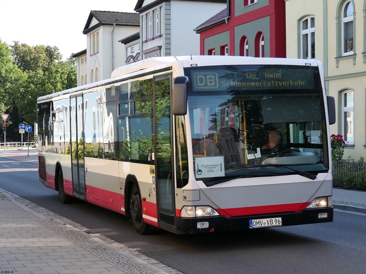 Mercedes Citaro I von Verkehrsbetrieb Hohen Neuendorf aus Deutschland (ex Hochbahn) in Neubrandenburg.