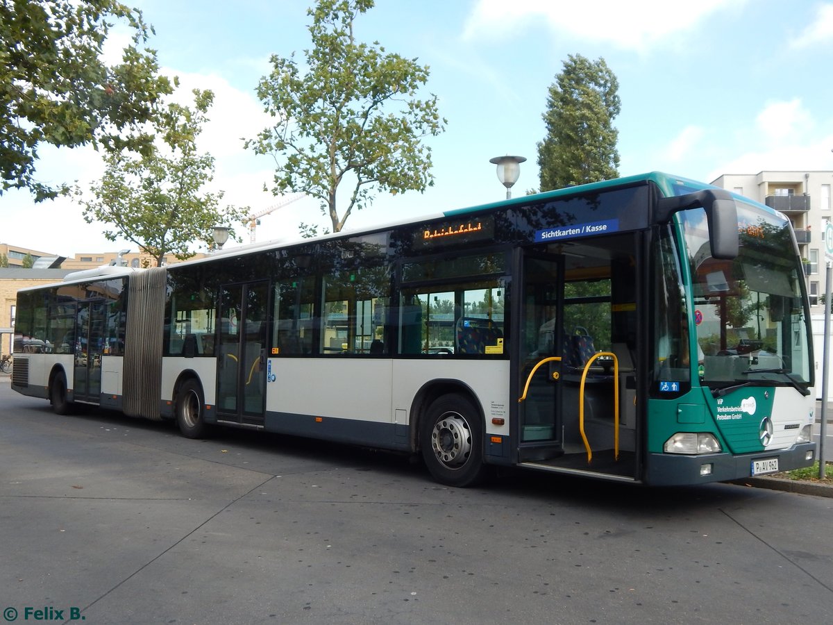 Mercedes Citaro I vom Verkehrsbetrieb Potsdam in Potsdam.