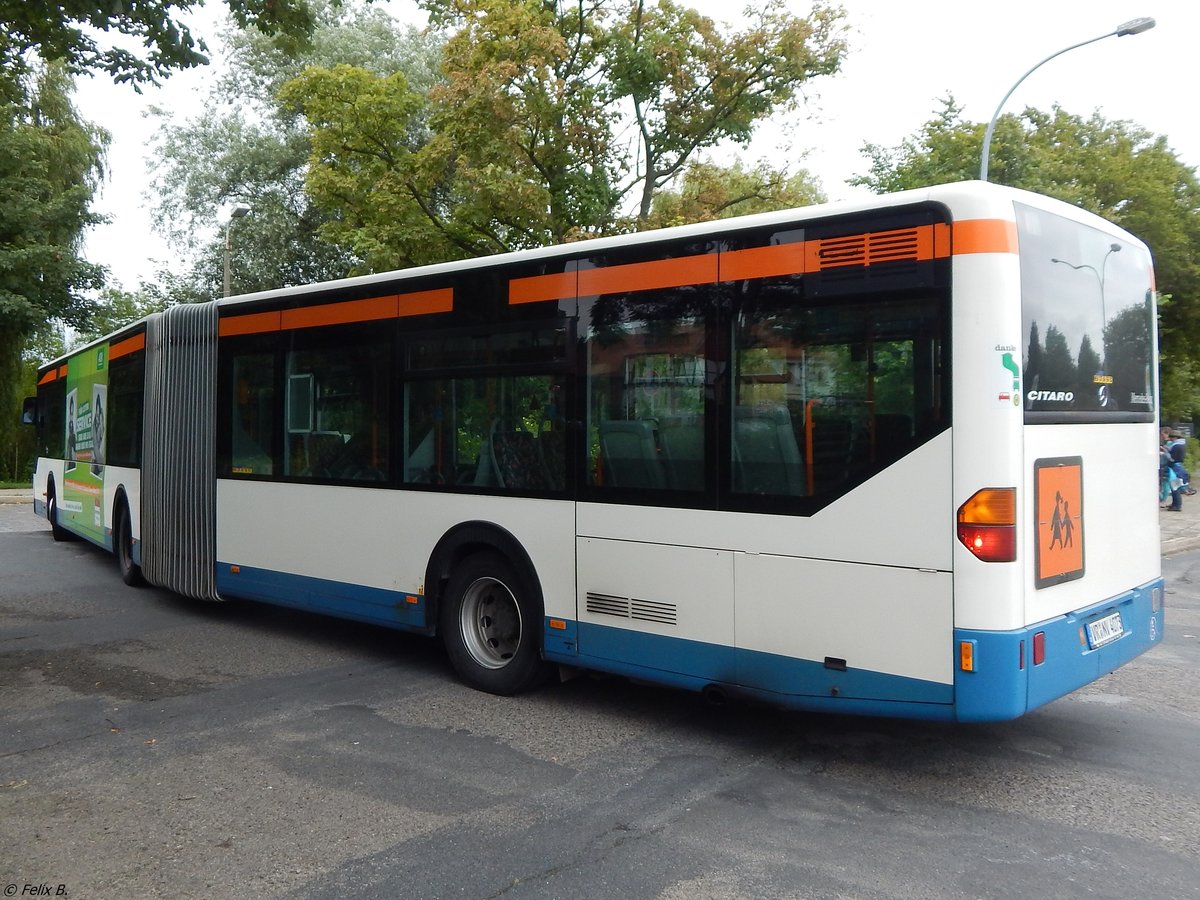 Mercedes Citaro I der VVR (ex moBiel GmbH/Bielefeld) in Stralsund.