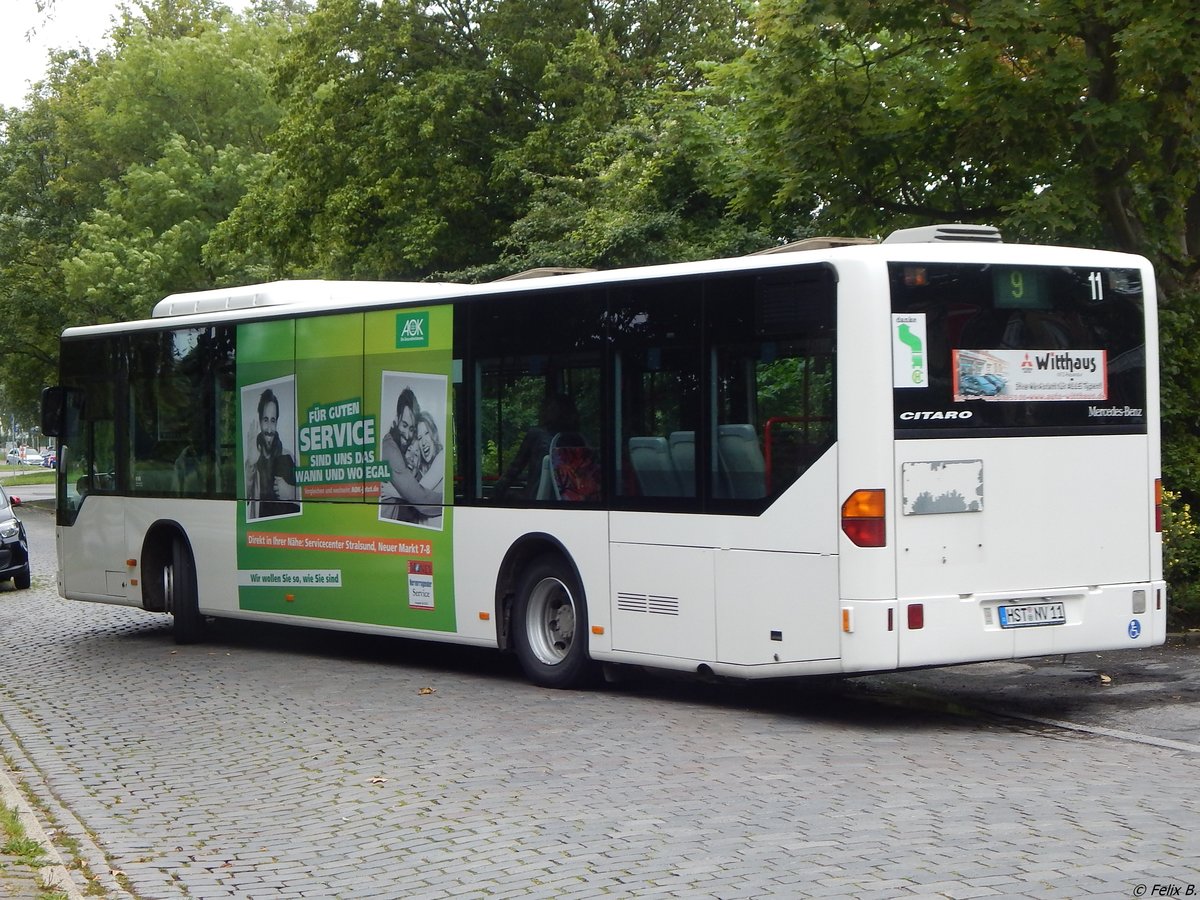 Mercedes Citaro I der VVR in Stralsund. 