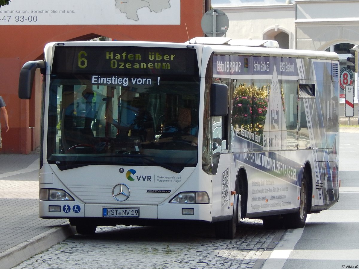 Mercedes Citaro I der VVR in Stralsund.