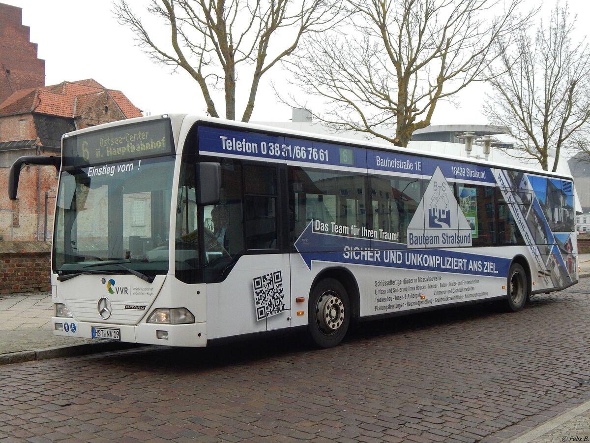 Mercedes Citaro I der VVR in Stralsund.