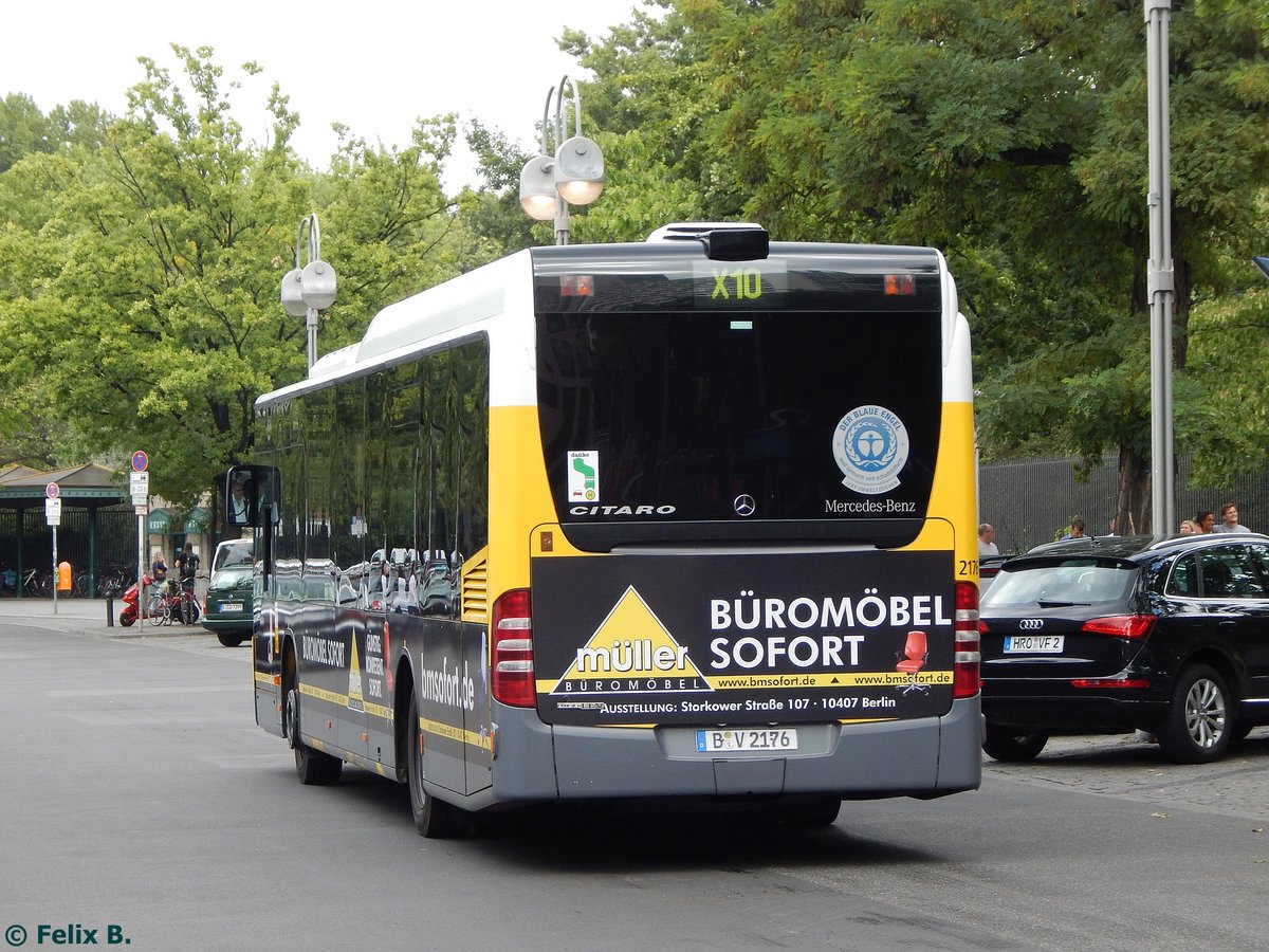 Mercedes Citaro II der BVG in Berlin.