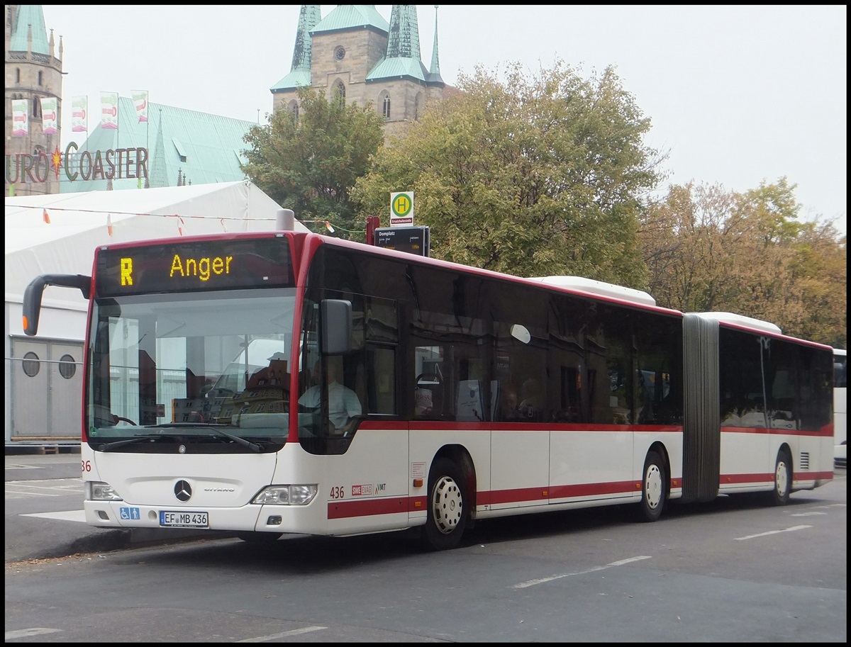 Mercedes Citaro II der EVAG in Erfurt.