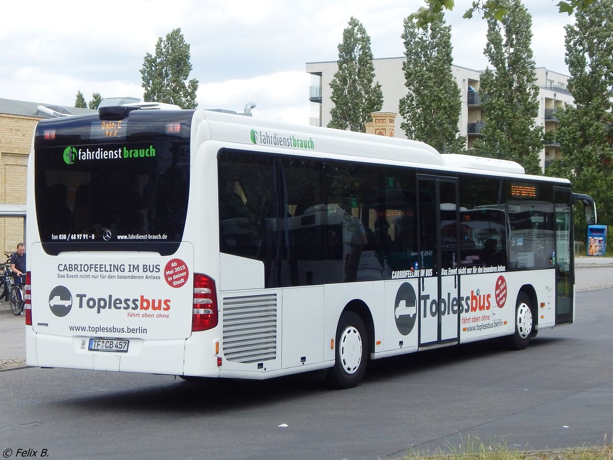 Mercedes Citaro II vom Fahrdienst Brauch aus Deutschland in Potsdam.