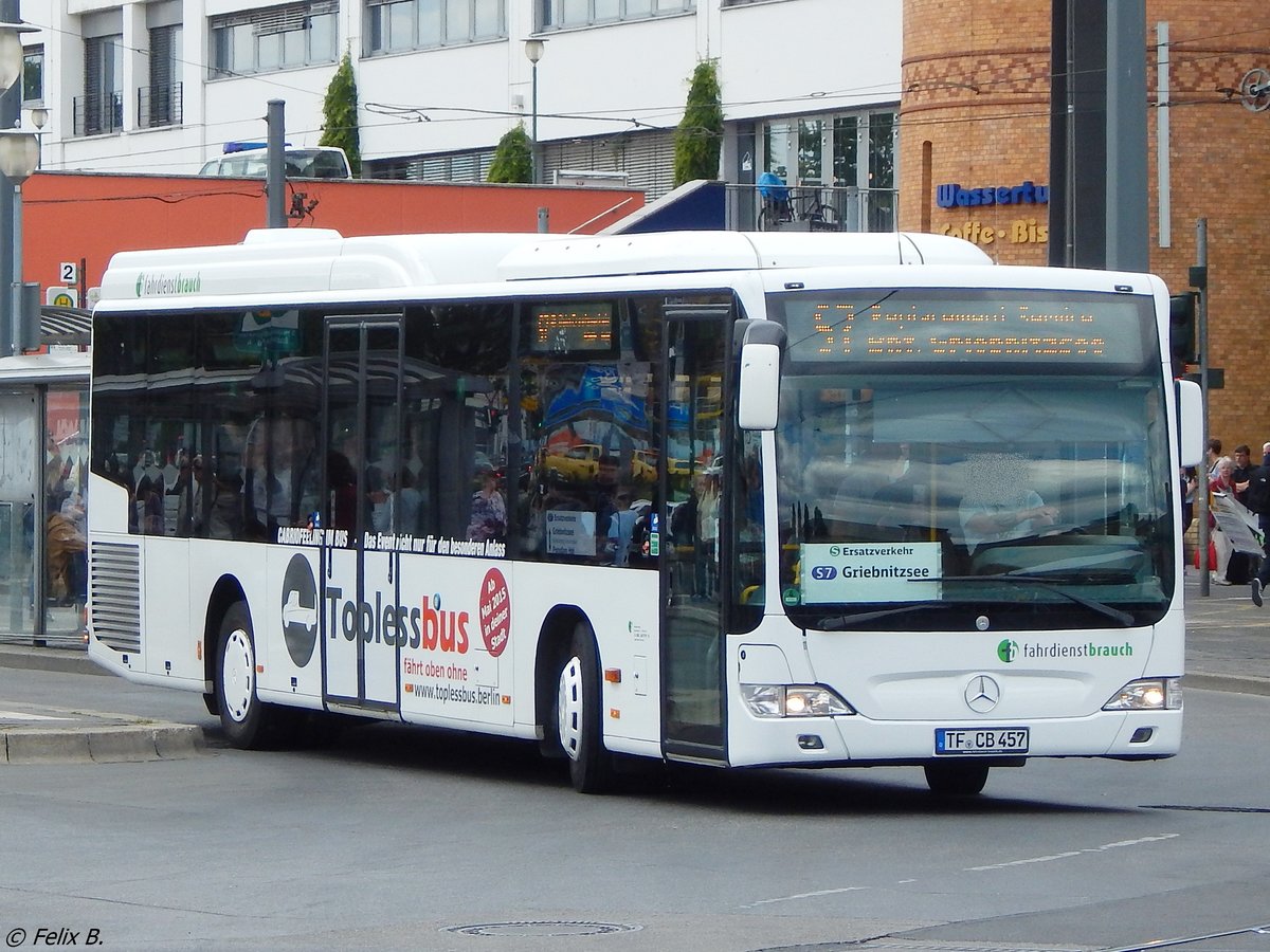 Mercedes Citaro II vom Fahrdienst Brauch aus Deutschland in Potsdam.