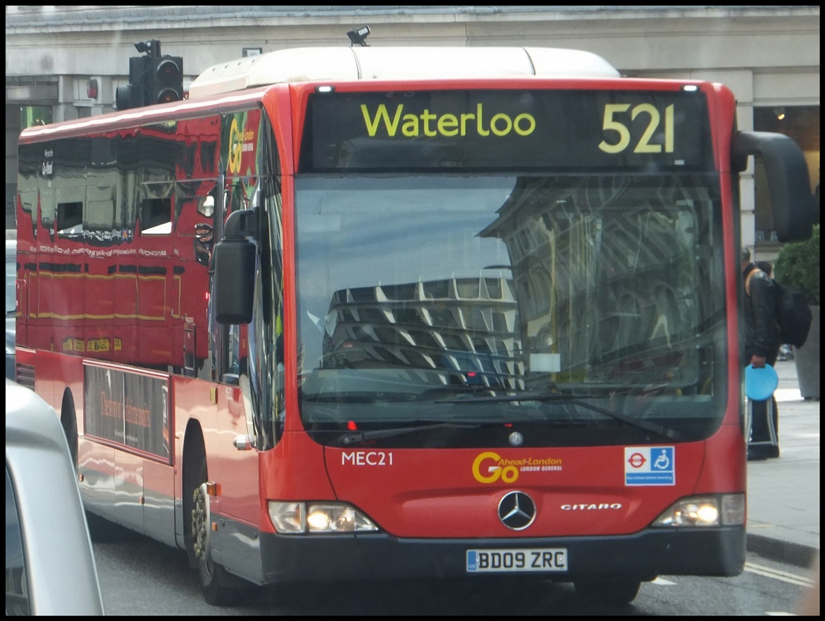 Mercedes Citaro II von Go-Ahead London in London.