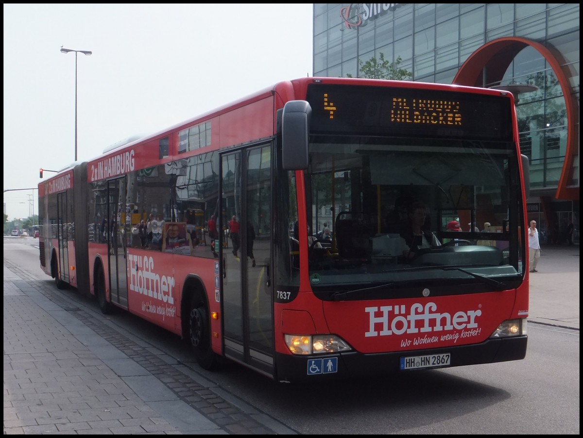 Mercedes Citaro II der Hamburger Hochbahn AG in Hamburg.