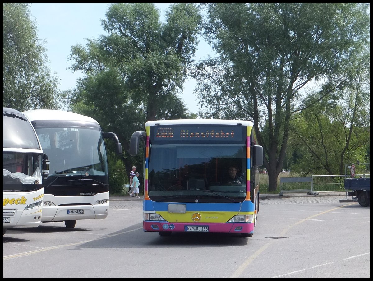 Mercedes Citaro II der Kraftverkehrsgesellschaft mbH Ribnitz-Damgarten in Stralsund.