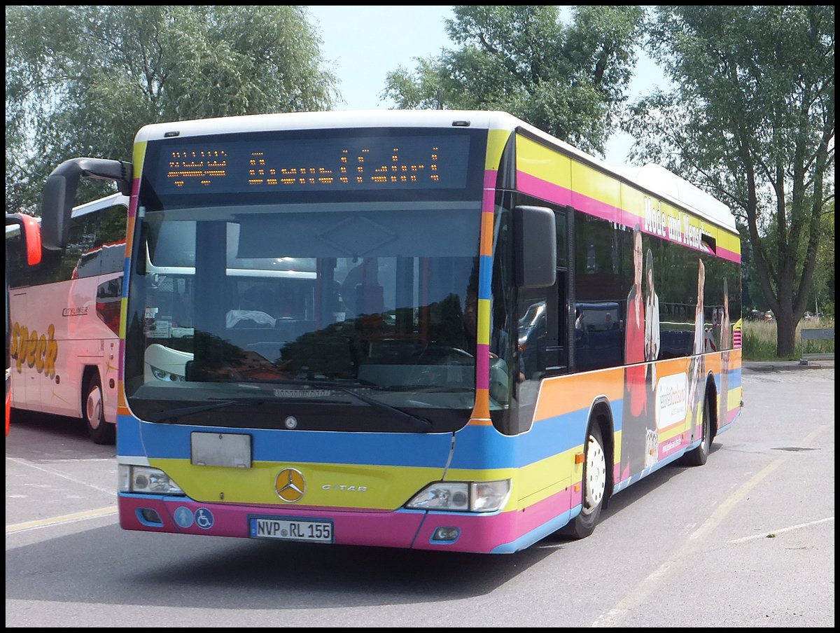 Mercedes Citaro II der Kraftverkehrsgesellschaft mbH Ribnitz-Damgarten in Stralsund.