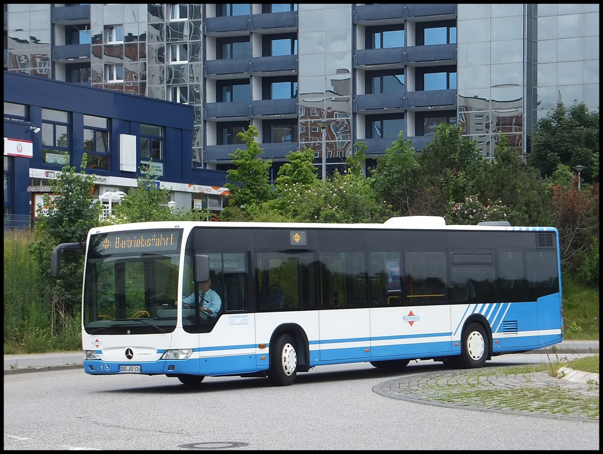 Mercedes Citaro II der Kstenbus GmbH in Rostock.